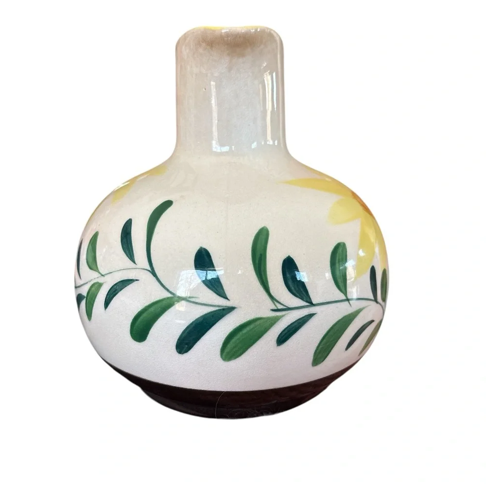 Vintage Nasco Hand Painted Floral Pitcher From Japan - Picture 4 of 7